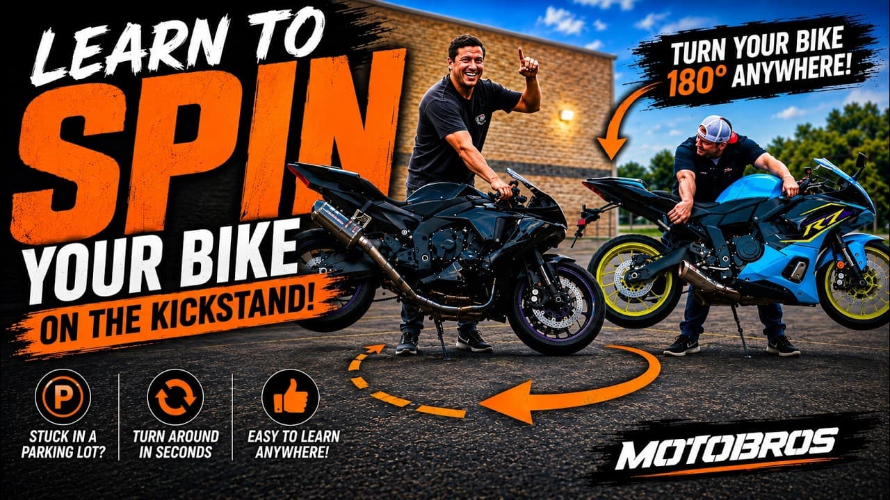 ๐ฅ The Motorcycle Trick EVERY Rider Should Know!
