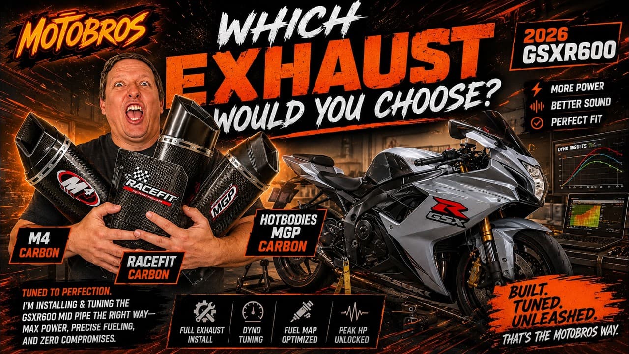 Which Exhaust Sounds Best on the GSXR600?