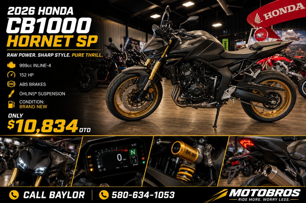 2026 Honda CB1000 Hornet SP