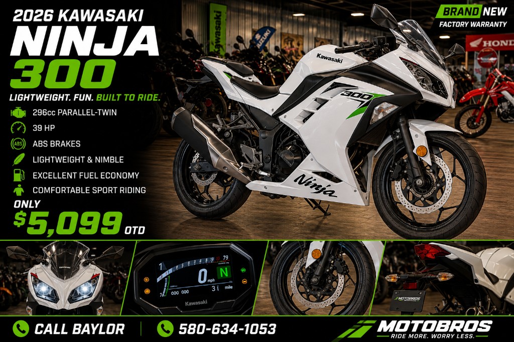 2026 Kawasaki EX300