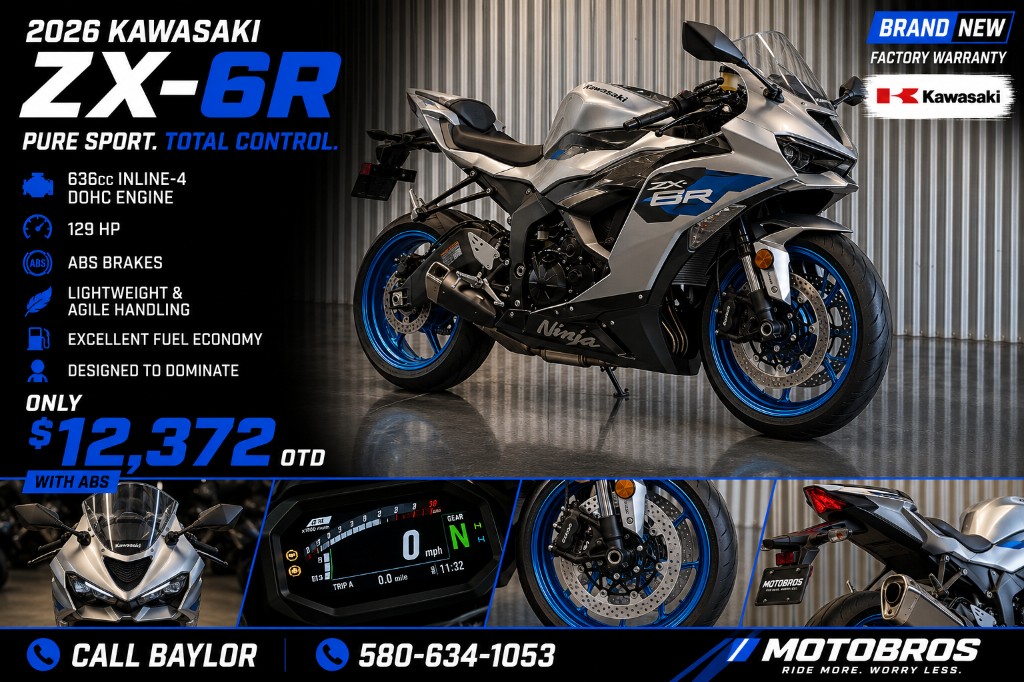 2026 Kawasaki ZX-6R ABS